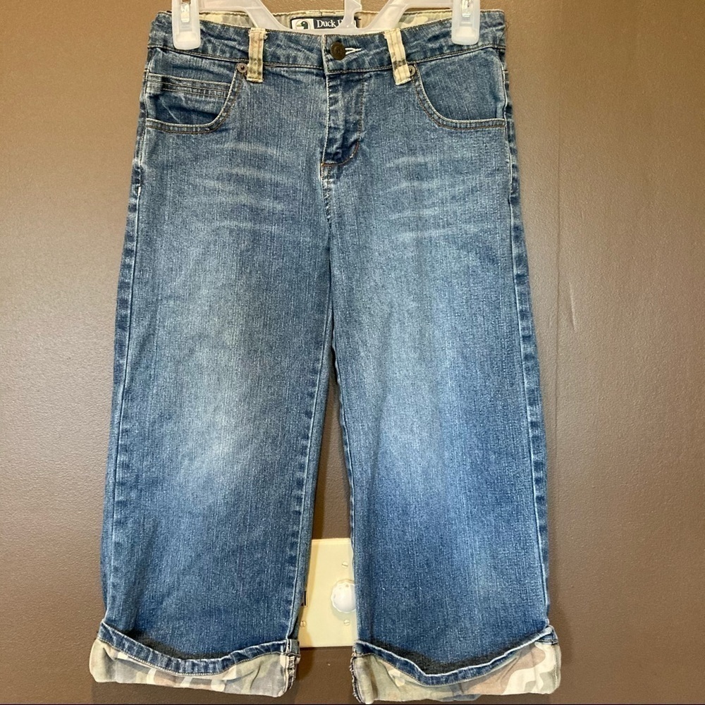 Duck Head Camo hem jeans